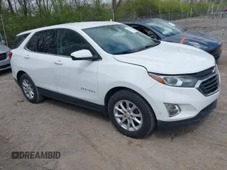 2020 Chevrolet Equinox LT with VIN 3GNAXKEV0LS640245, listed as a IAAI auction lot 42039199 with 150,343 mi miles. Bid and sale history available at carsss.com. Image 1.