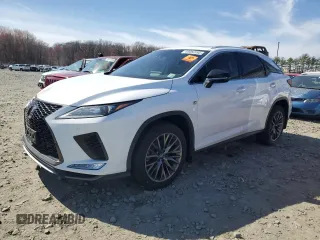 2022 Lexus RX with VIN 2T2SZMDA7NC324175, listed as a Copart auction lot 49082095 with 90,511 mi miles and Salvage Title. Bid and sale history available at carsss.com. Image 1.
