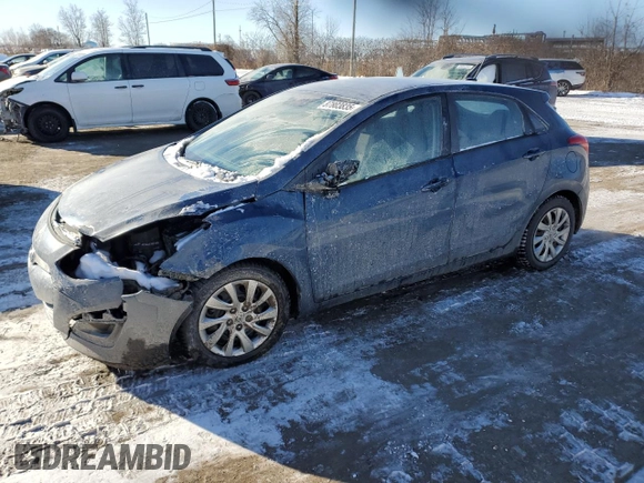 2014 Hyundai Elantra GT GL with VIN KMHD25LH4EU191881, listed as a Copart auction lot 87803835 with 157,744 mi miles and Salvage Title. Bid and sale history available at carsss.com. Image 1.