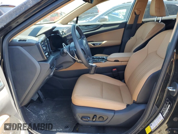 2024 Lexus NX 350 с VIN 2T2AGCEZ5RC037617, выставлен на аукционе Copart как лот 52545305 с пробегом 9 402 миль миль и Списание • Salvage title. История ставок и продаж доступна на DreamBid. Изображение 7.