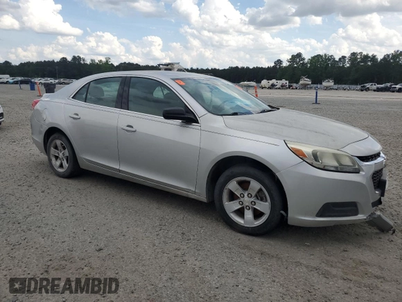 2015 Chevrolet Malibu LS with VIN 1G11A5SLXFF160925, listed as a Copart auction lot 55581815 with 195,777 mi miles and Clean Title. Bid and sale history available at DreamBid. Image 4.