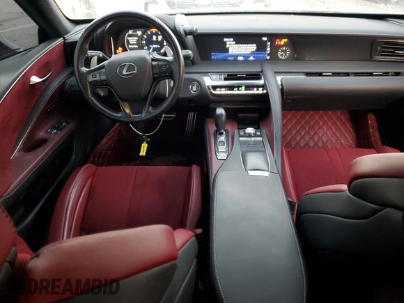 2019 Lexus LC 500h z VIN JTHHP5AY7KA006440, wystawiony jako Copart lot #83810454 z przebiegiem 45 717 mil mil oraz Szkody całkowita. Historia ofert i sprzedaży dostępna na DreamBid. Obrazek 8.