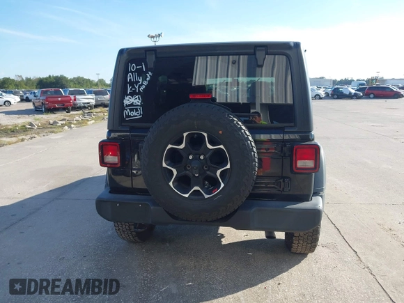 2021 Jeep Wrangler Unlimited Sport S с VIN 1C4HJXDN9MW770876, выставлен на аукционе IAAI как лот 40630311 с пробегом 62 235 миль миль и . История ставок и продаж доступна на DreamBid. Изображение 16.