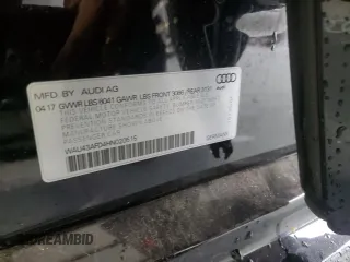 2017 Audi A8 Sport z VIN WAU43AFD4HN020515, wystawiony jako Copart lot #44953055 z przebiegiem 115 422 mil mil oraz Szkody całkowita. Historia ofert i sprzedaży dostępna na DreamBid. Obrazek 12.