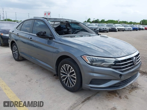 2019 Volkswagen Jetta S with VIN 3VWC57BU7KM219347, listed as a IAAI auction lot 41931953 with 46,932 mi miles and . Bid and sale history available at DreamBid. Image 1.