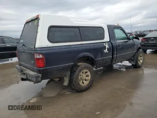 2003 Ford Ranger XL with VIN 1FTYR10UX3PA77424, listed as a Copart auction lot 48471125 with 225,925 mi miles and Salvage Title. Bid and sale history available at carsss.com. Image 3.