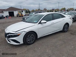 2024 Hyundai Elantra SEL with VIN KMHLM4DG6RU732392, listed as a IAAI auction lot 40746608 with 8,331 mi miles. Bid and sale history available at carsss.com. Image 2.
