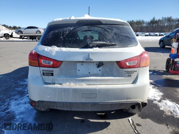 2015 Mitsubishi Outlander Sport 2.4 ES with VIN 4A4AR3AW3FE058185, listed as a Copart auction lot 42904425 with 164,457 mi miles and Salvage Title. Bid and sale history available at carsss.com. Image 6.