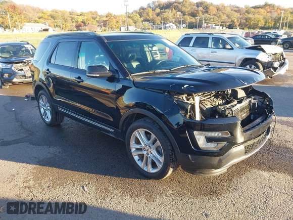 2017 Ford Explorer XLT z VIN 1FM5K8D8XHGB89706, wystawiony jako IAAI lot #40753077 z przebiegiem 96 578 mil mil oraz . Historia ofert i sprzedaży dostępna na DreamBid. Obrazek 1.