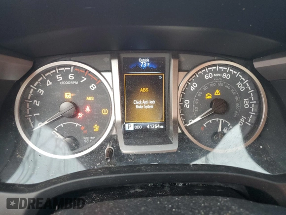 2023 Toyota Tacoma SR with VIN 3TMCZ5AN2PM605302, listed as a Copart auction lot 60495855 with 41,264 mi miles and Clean title. Bid and sale history available at DreamBid. Image 9.