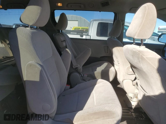 2017 Toyota Sienna LE Auto Access Seat with VIN 5TDKZ3DC8HS847703, listed as a Copart auction lot 84876684 with 175,928 mi miles and Salvage Title. Bid and sale history available at carsss.com. Image 11.