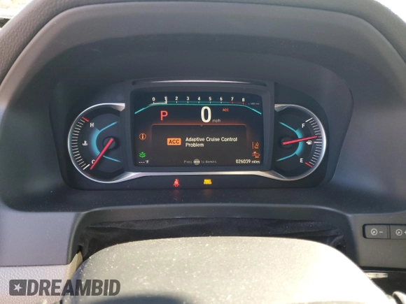 2022 Honda Pilot Touring 7-Passenger with VIN 5FNYF6H66NB059642, listed as a Copart auction lot 87802435 with 26,039 mi miles and Salvage Title. Bid and sale history available at carsss.com. Image 9.
