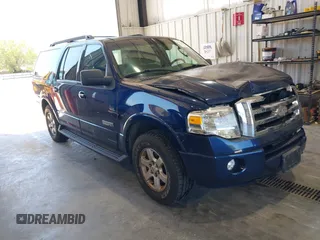 2008 Ford Expedition Max SSV с VIN 1FMFK165X8LA03880, выставлен на аукционе IAAI как лот 42324066 с пробегом 109 473 миль миль и . История ставок и продаж доступна на DreamBid. Изображение 1.