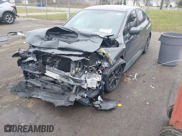 2021 Subaru WRX Premium with VIN JF1VA1C68M9823551, listed as a IAAI auction lot 42014206 with 34,587 mi miles and . Bid and sale history available at DreamBid. Image 2.