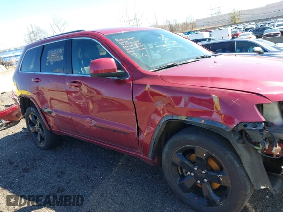 2015 Jeep Grand Cherokee Laredo with VIN 1C4RJFAG5FC659962, listed as a IAAI auction lot 41810410 with 109,141 mi miles. Bid and sale history available at carsss.com. Image 17.