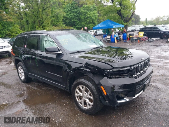 2021 Jeep Grand Cherokee Limited with VIN 1C4RJKBG1M8137417, listed as a IAAI auction lot 42302577 with 54,831 mi miles and . Bid and sale history available at DreamBid. Image 13.