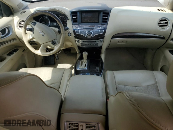 2014 Infiniti QX60 с VIN 5N1AL0MM1EC510366, выставлен на аукционе Copart как лот 57454415 с пробегом 143 500 миль миль и Списание • Salvage title. История ставок и продаж доступна на DreamBid. Изображение 8.