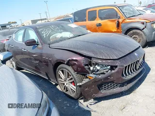 2018 Maserati Ghibli with VIN ZAM57XSA0J1286682, listed as a IAAI auction lot 42489500 with 50,169 mi miles and . Bid and sale history available at DreamBid. Image 1.