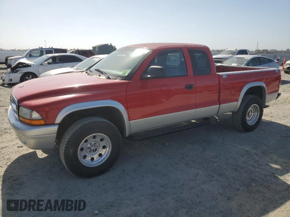 2003 Dodge Dakota with VIN 1D7GG42N43S185341, listed as a Copart auction lot 56236135 with 208,390 mi miles and Clean title. Bid and sale history available at DreamBid. Image 1.