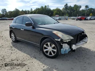 2010 Infiniti EX Journey with VIN JN1AJ0HR3AM753040, listed as a Copart auction lot 73736404 with Not Provided miles and Clean Title. Bid and sale history available at DreamBid. Image 4.