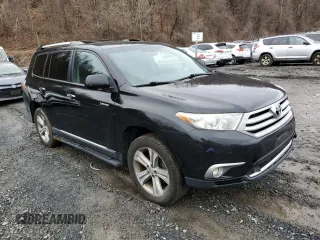 2011 Toyota Highlander Limited with VIN 5TDDK3EH6BS083591, listed as a Copart auction lot 47588875 with 409,437 mi miles and Salvage title. Bid and sale history available at DreamBid. Image 4.