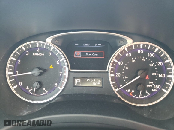 2015 Infiniti QX60 with VIN 5N1AL0MN6FC520143, listed as a Copart auction lot 51178675 with 114,577 mi miles and Salvage Title. Bid and sale history available at carsss.com. Image 9.