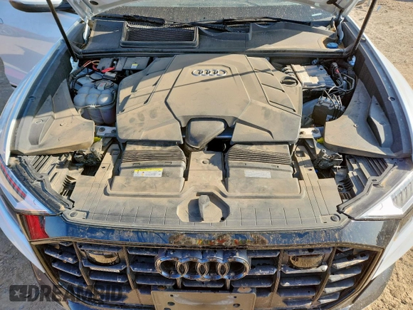 2021 Audi Q8 Prestige with VIN WA1FVAF17MD021762, listed as a Copart auction lot 61082515 with 69,968 mi miles and Salvage title. Bid and sale history available at DreamBid. Image 12.