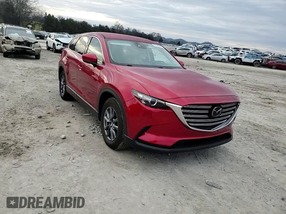 2022 Mazda CX-9 Touring with VIN JM3TCBCY2N0607128, listed as a Copart auction lot 86246044 with 61,526 mi miles and Salvage Title. Bid and sale history available at DreamBid. Image 12.