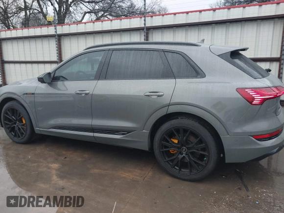 2023 Audi e-tron Chronos with VIN WA1VABGE2PB013244, listed as a IAAI auction lot 41283553 with 28,463 mi miles and . Bid and sale history available at DreamBid. Image 14.