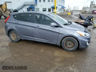 2017 Hyundai Accent Sport with VIN KMHCU5AE1HU334546, listed as a Copart auction lot 50028485 with 170,412 mi miles and Salvage Title. Bid and sale history available at carsss.com. Image 4.