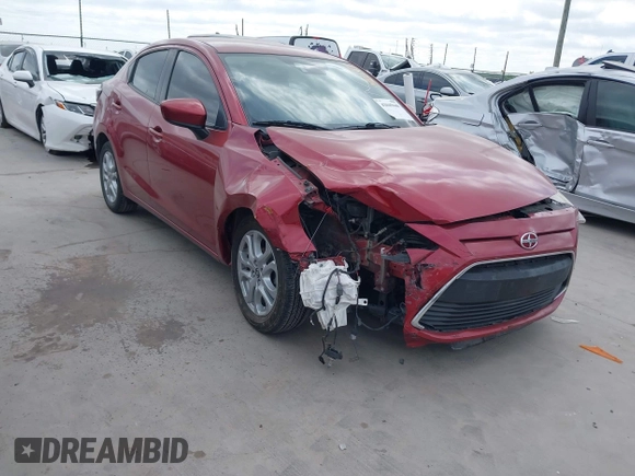 2016 Scion iA with VIN 3MYDLBZV2GY146808, listed as a IAAI auction lot 42049448 with 116,042 mi miles. Bid and sale history available at carsss.com. Image 1.