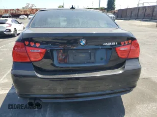 2011 BMW 3 Series 328i with VIN WBAPH5C52BA446396, listed as a Copart auction lot 62538425 with 129,847 mi miles and Salvage title. Bid and sale history available at DreamBid. Image 6.