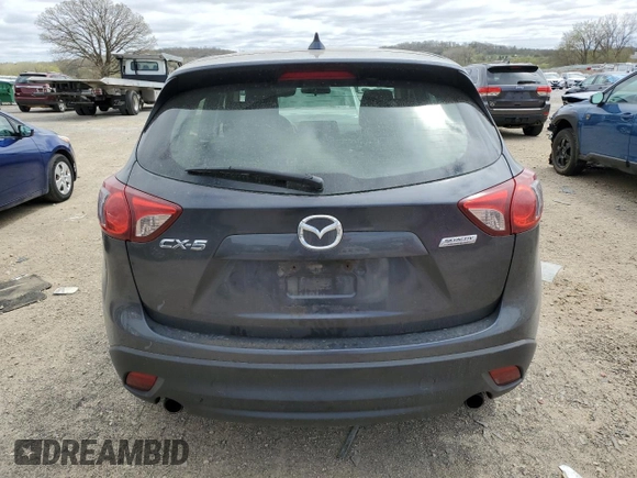 2016 Mazda CX-5 Sport with VIN JM3KE2BE8G0617663, listed as a Copart auction lot 54538385 with 202,806 mi miles and Non Repairable. Bid and sale history available at carsss.com. Image 6.