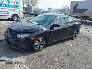 2017 Honda Civic Sedan EX-T with VIN 19XFC1F32HE204861, listed as a IAAI auction lot 42031039 with 61,043 mi miles. Bid and sale history available at carsss.com. Image 17.