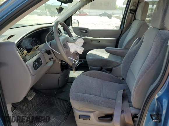 2002 Ford Windstar SE with VIN 2FMZA52432BB89435, listed as a Copart auction lot 57161005 with 156,081 mi miles and Salvage title. Bid and sale history available at DreamBid. Image 7.