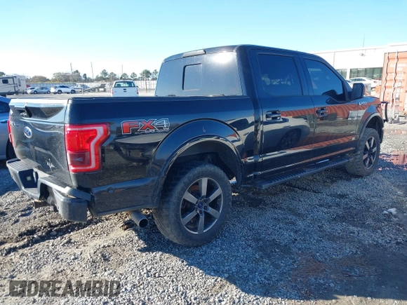 2016 Ford F-150 XLT with VIN 1FTEW1EG3GFC12785, listed as a IAAI auction lot 41415682 with 211,174 mi miles and . Bid and sale history available at DreamBid. Image 4.