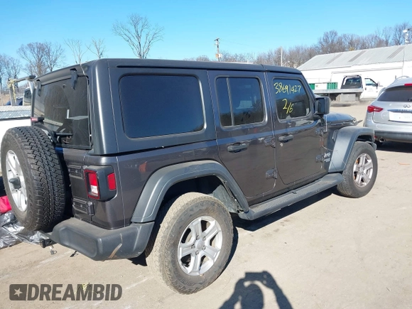 2018 Jeep Wrangler Unlimited Sport S с VIN 1C4HJXDG6JW110338, выставлен на аукционе IAAI как лот 39819803 с пробегом 100 514 миль миль и . История ставок и продаж доступна на DreamBid. Изображение 4.
