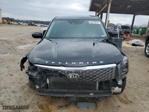 2020 Kia Telluride LX with VIN 5XYP24HC0LG078856, listed as a Copart auction lot 45276075 with 119,627 mi miles and Salvage Title. Bid and sale history available at carsss.com. Image 5.