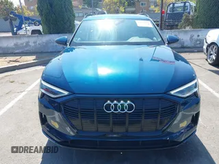 2022 Audi e-tron Premium Plus with VIN WA1LAAGE1NB008616, listed as a IAAI auction lot 42723244 with 36,800 mi miles and . Bid and sale history available at DreamBid. Image 12.