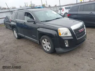 2014 GMC Terrain SLT with VIN 2GKFLSE39E6374609, listed as a IAAI auction lot 41015221 with 121,238 mi miles. Bid and sale history available at carsss.com. Image 1.