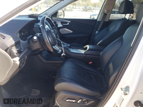 2020 Acura RDX w/Technology Pkg with VIN 5J8TC2H53LL038083, listed as a Copart auction lot 72711323 with 55,685 mi miles. Bid and sale history available at carsss.com. Image 7.