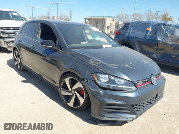2021 Volkswagen GTI S z VIN 3VW5T7AU4MM000946, wystawiony jako IAAI lot #41661654 z przebiegiem 107 061 mil mil oraz . Historia ofert i sprzedaży dostępna na DreamBid. Obrazek 1.