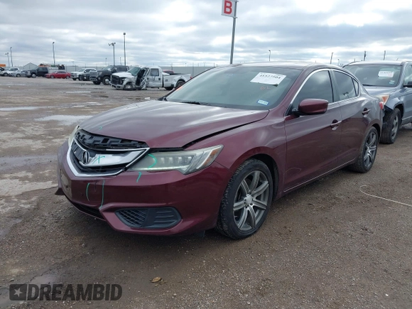 2016 Acura ILX w/Premium Pkg with VIN 19UDE2F72GA002695, listed as a IAAI auction lot 41527504 with 167,756 mi miles. Bid and sale history available at carsss.com. Image 17.