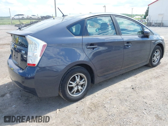 2011 Toyota Prius I with VIN JTDKN3DUXB0253614, listed as a IAAI auction lot 42206698 with 193,675 mi miles and . Bid and sale history available at DreamBid. Image 4.
