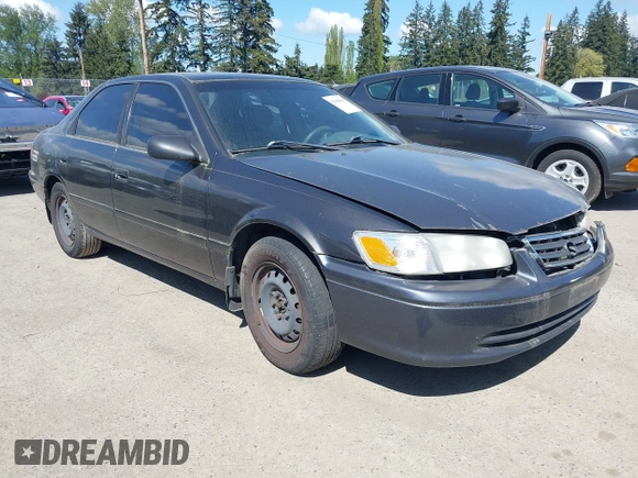 2001 Toyota Camry CE with VIN JT2BG22K410566882, listed as a IAAI auction lot 42084098 with 1 mi miles. Bid and sale history available at carsss.com. Image 1.