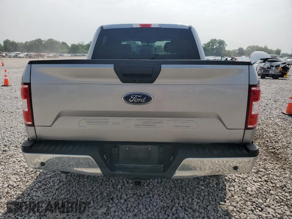 2020 Ford F-150 XL with VIN 1FTEW1EB6LFA98814, listed as a Copart auction lot 60810255 with 137,672 mi miles and Salvage title. Bid and sale history available at DreamBid. Image 6.
