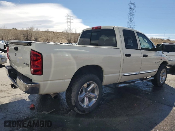 2008 Dodge 1500 ST with VIN 1D7HU18258J163967, listed as a Copart auction lot 48067015 with 141,303 mi miles and Salvage Title. Bid and sale history available at DreamBid. Image 3.