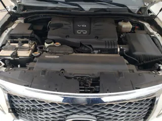 2016 Infiniti QX80 with VIN JN8AZ2NE4G9124227, listed as a Copart auction lot 43040465 with 0 mi miles and Salvage Title. Bid and sale history available at carsss.com. Image 12.