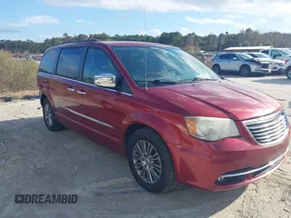 2014 Chrysler Town & Country Touring-L with VIN 2C4RC1CG3ER169794, listed as a IAAI auction lot 41141698 with 171,034 mi miles. Bid and sale history available at carsss.com. Image 1.