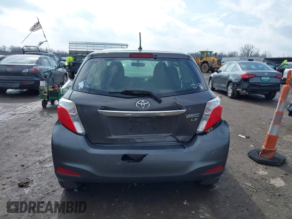 2013 Toyota Yaris L with VIN JTDJTUD30DD568688, listed as a IAAI auction lot 41665697 with 174,007 mi miles. Bid and sale history available at carsss.com. Image 16.
